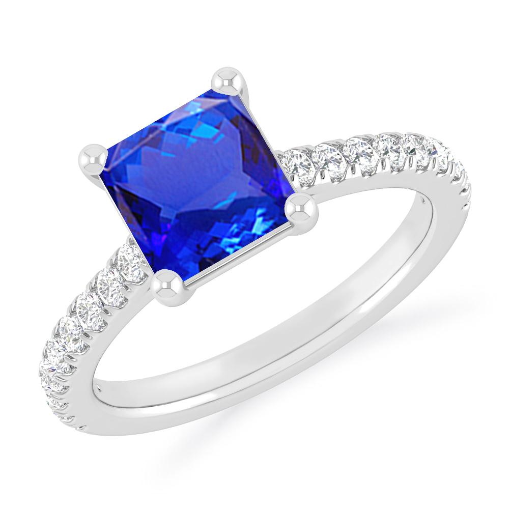 White Gold - Tanzanite