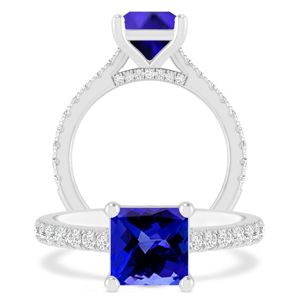 White Gold - Tanzanite