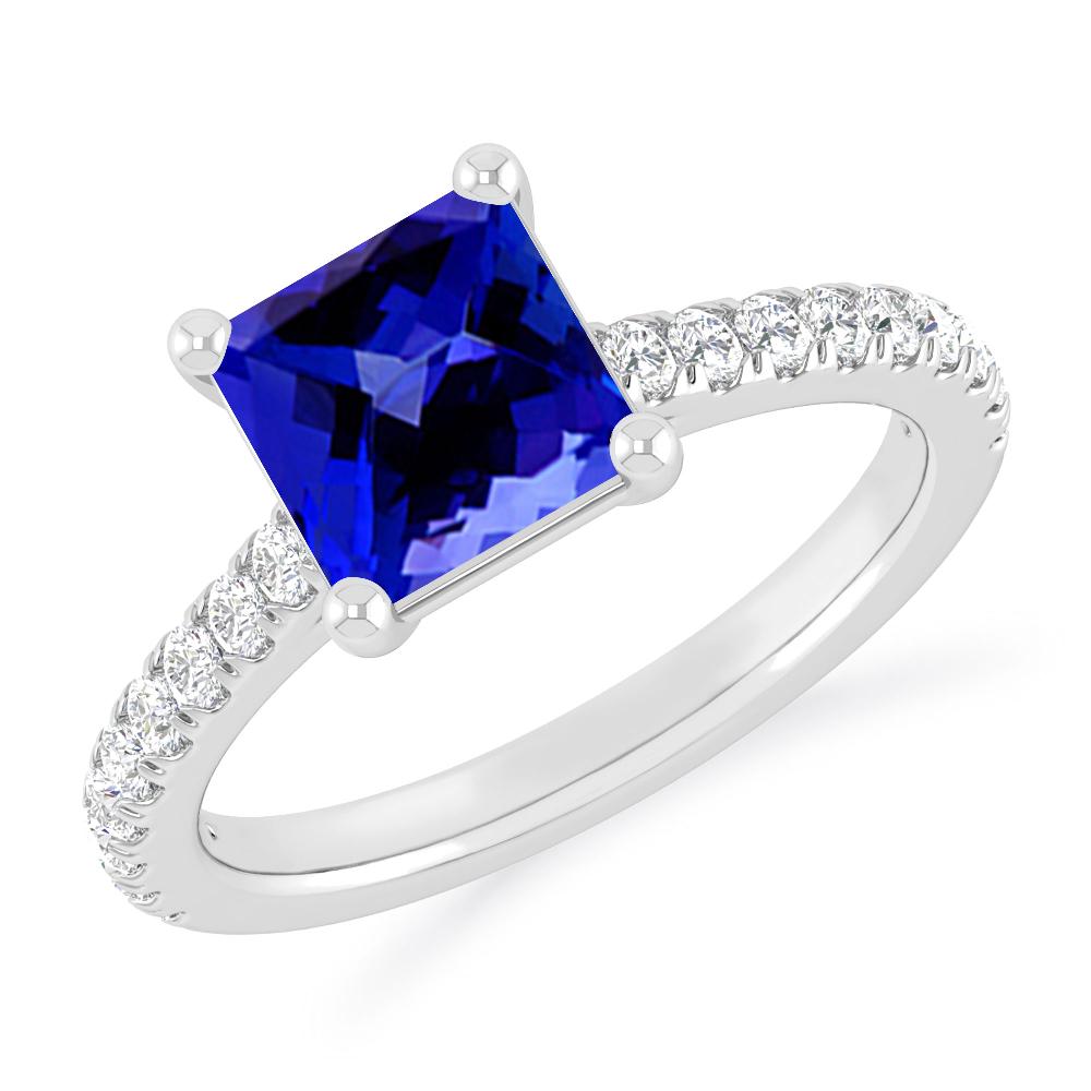 White Gold - Tanzanite