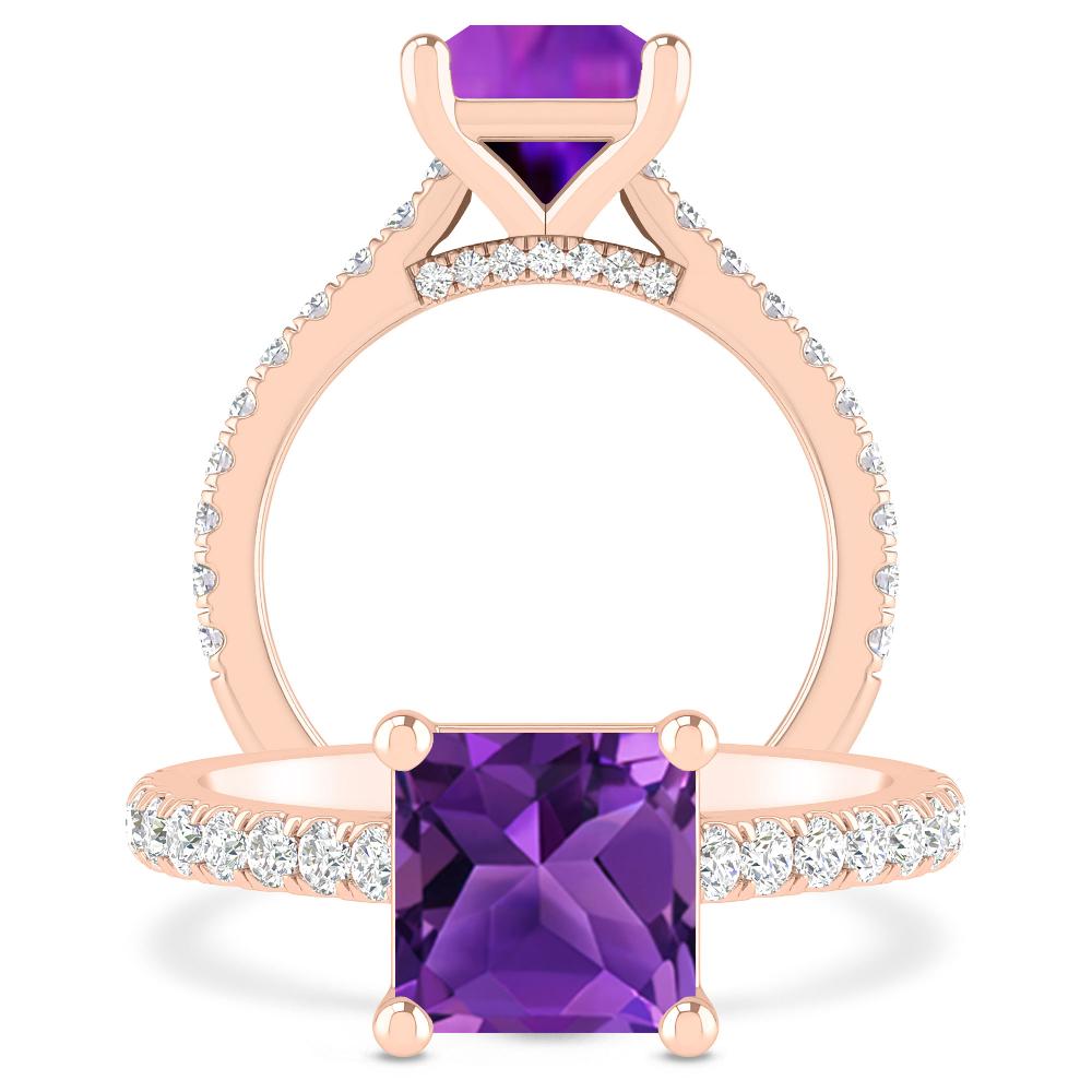 Rose Gold - Amethyst