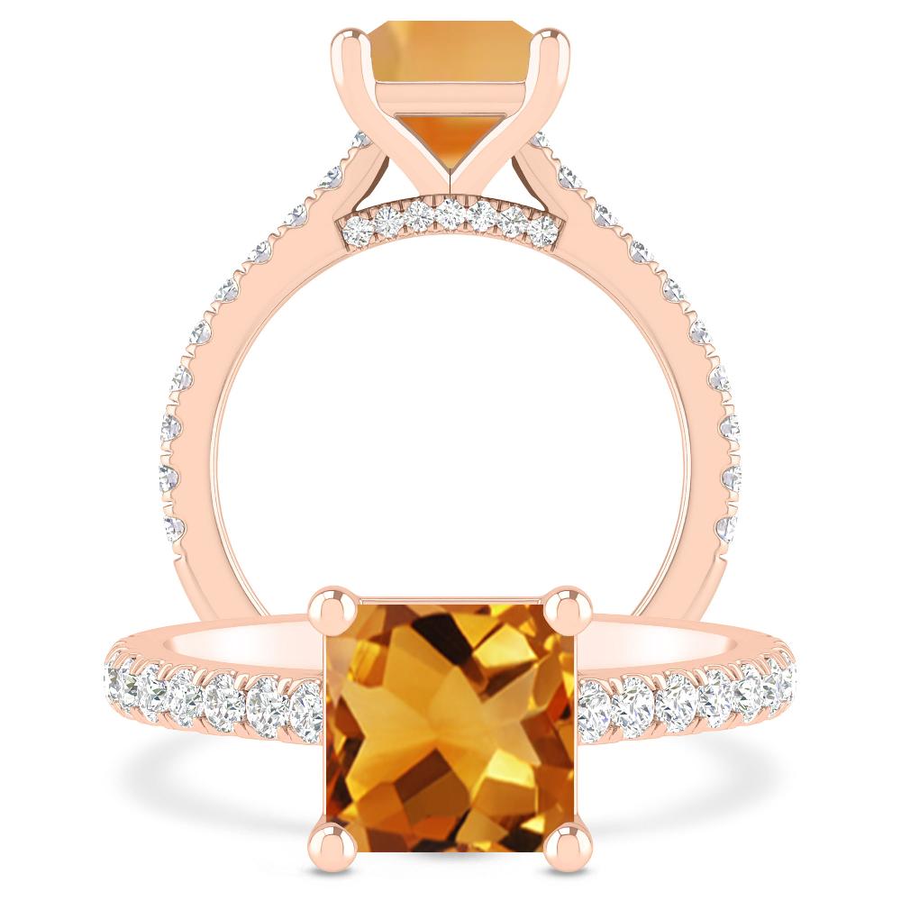 Rose Gold - Citrine