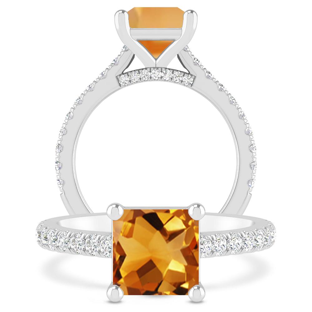 White Gold - Citrine