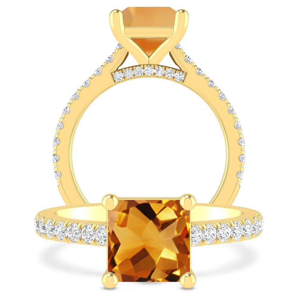 Yellow Gold - Citrine