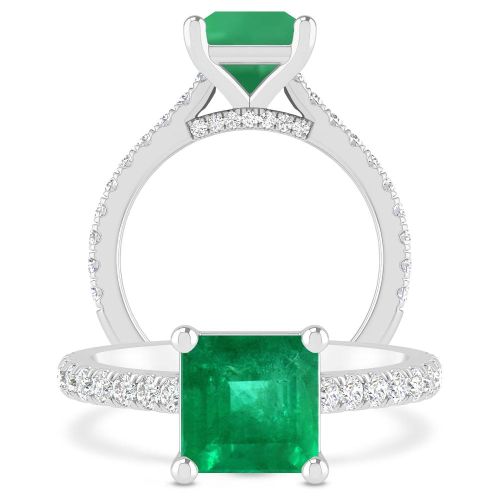 White Gold - Emerald