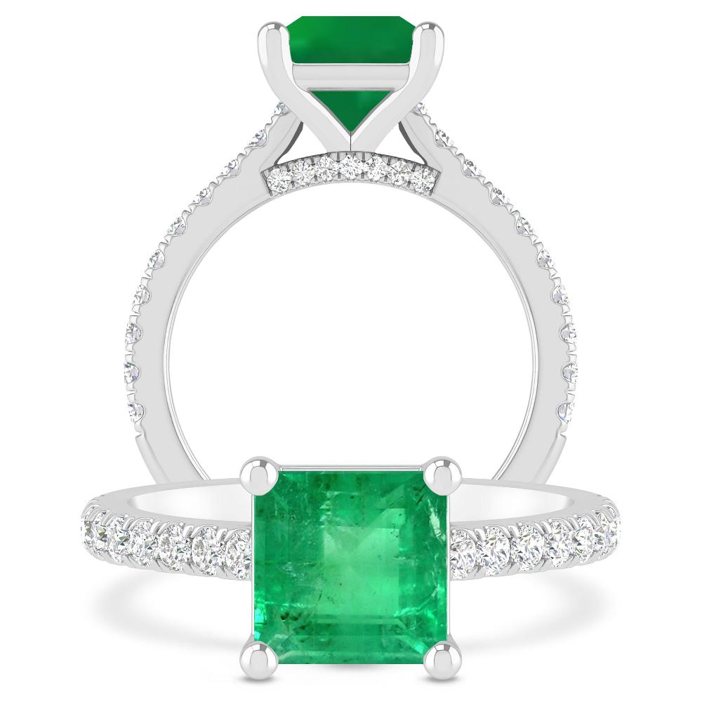 White Gold - Emerald