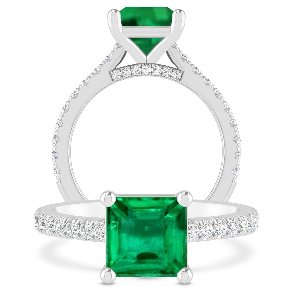 White Gold - Emerald