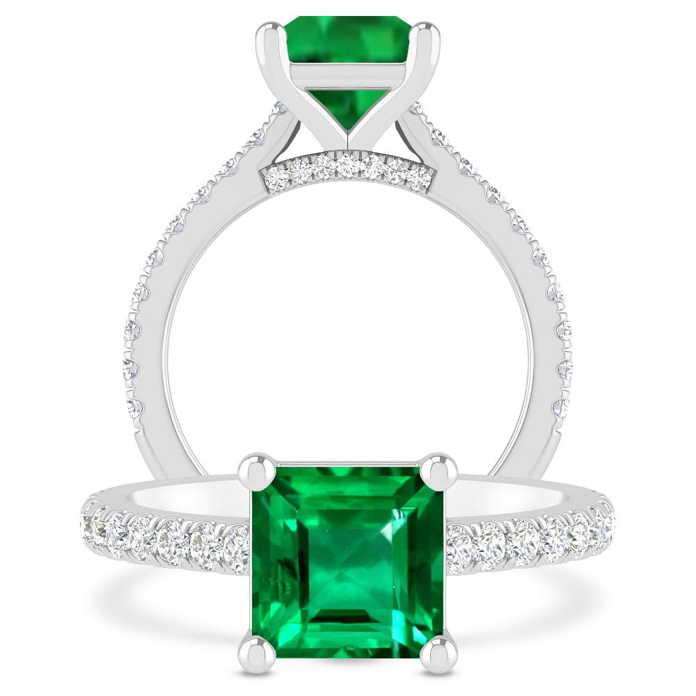 White Gold - Emerald