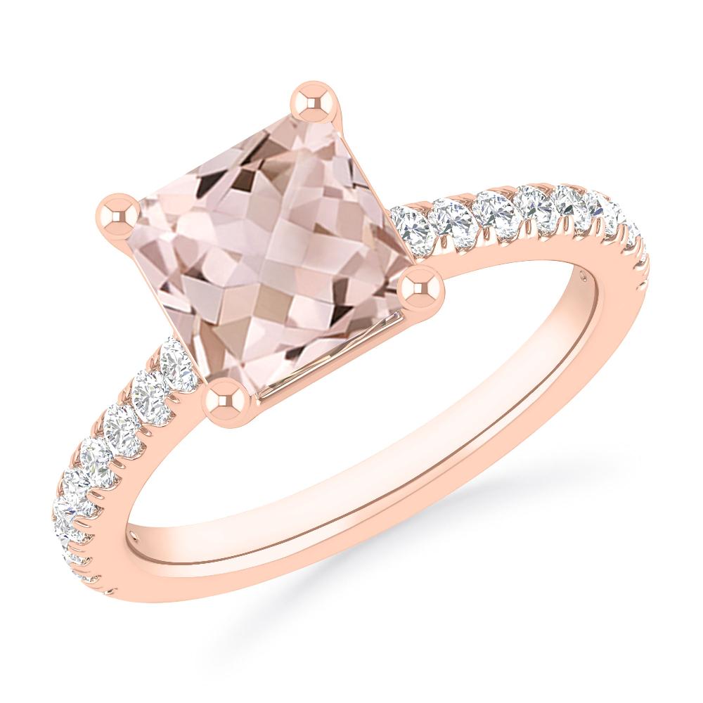 Rose Gold - Morganite