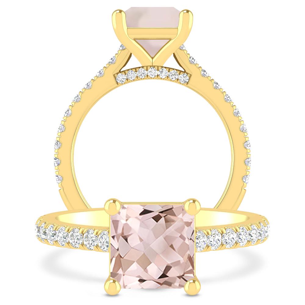 Yellow Gold - Morganite