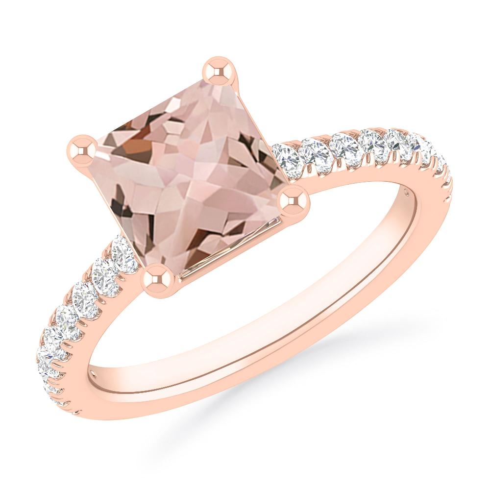 Rose Gold - Morganite