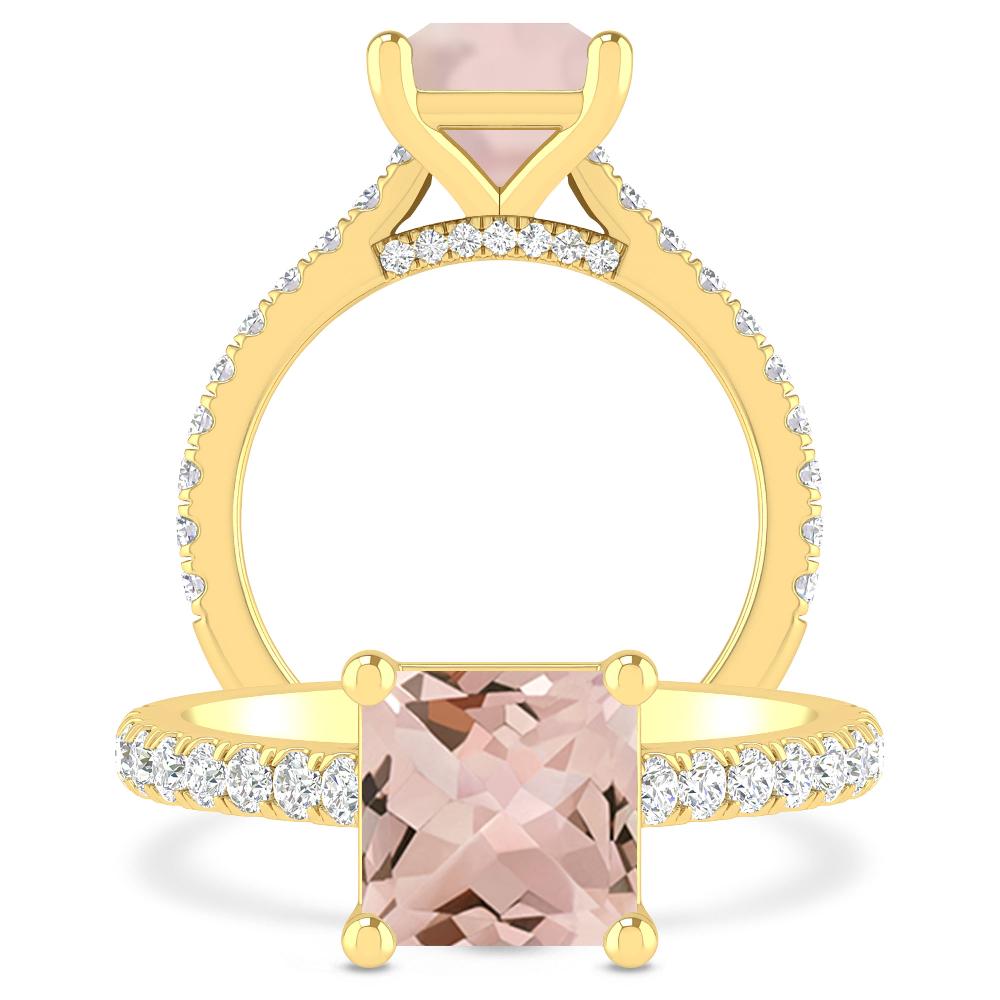 Yellow Gold - Morganite