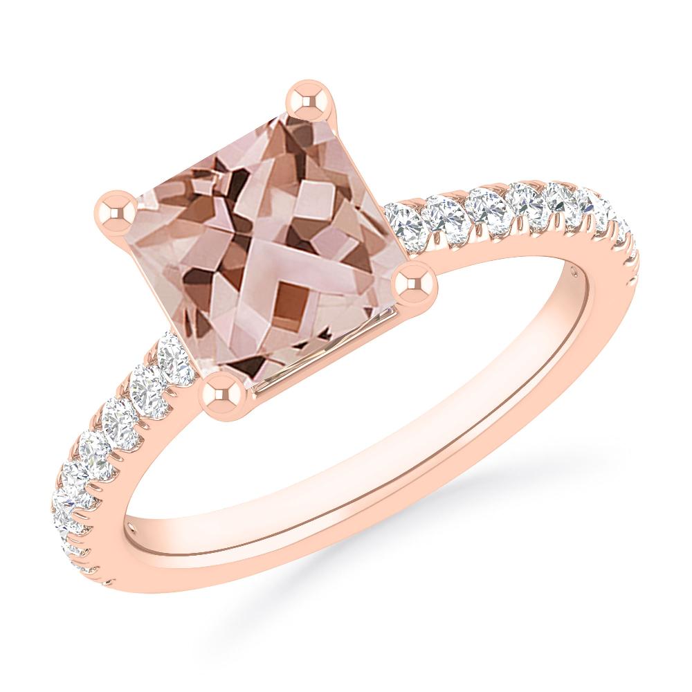 Rose Gold - Morganite