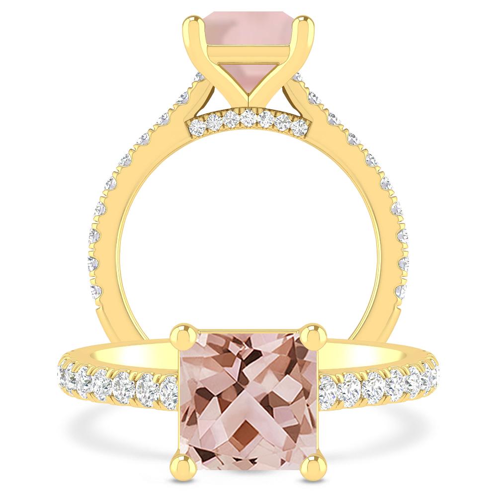 Yellow Gold - Morganite