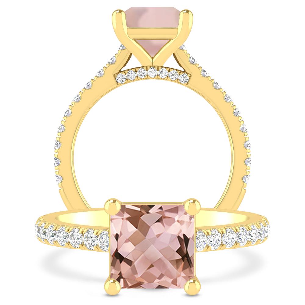 Yellow Gold - Morganite