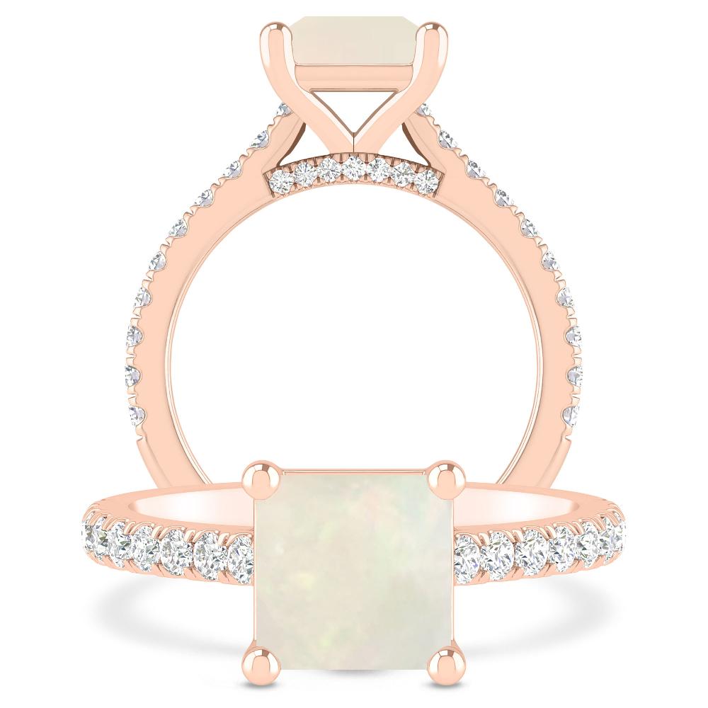 Rose Gold - Opal