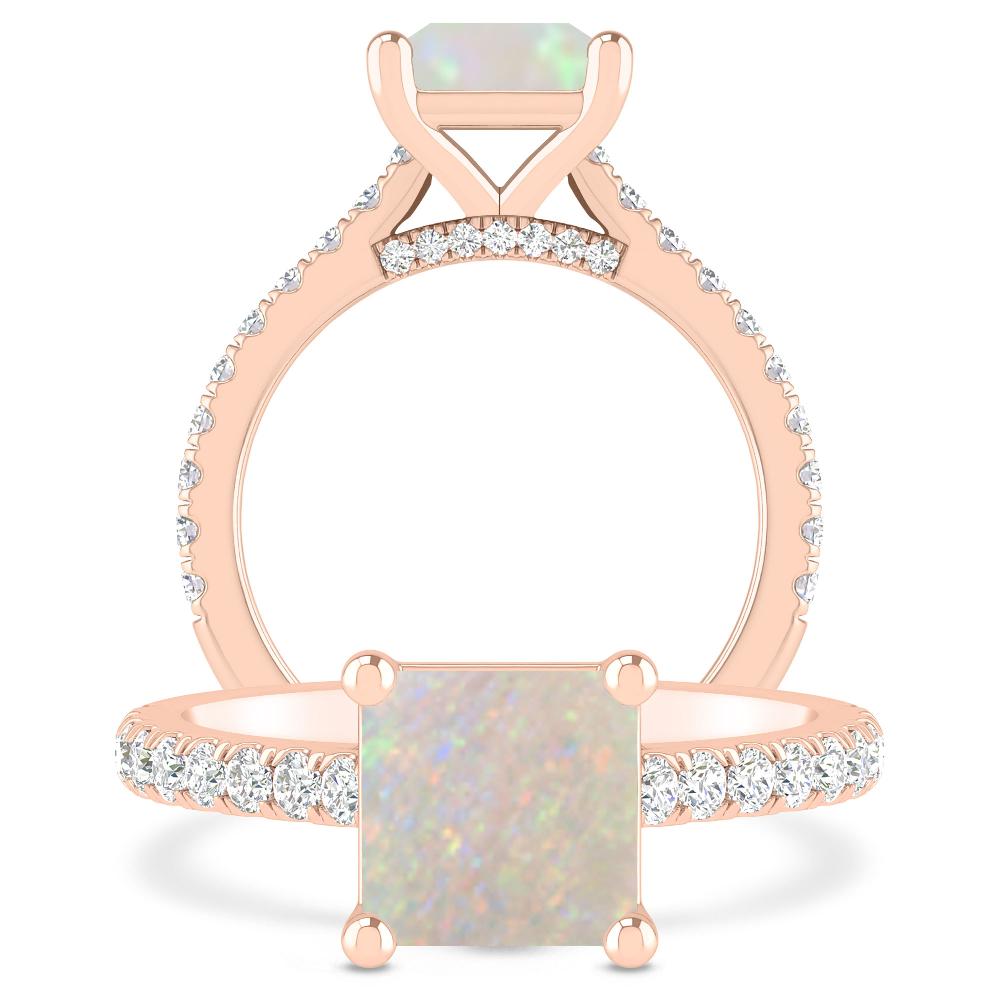 Rose Gold - Opal