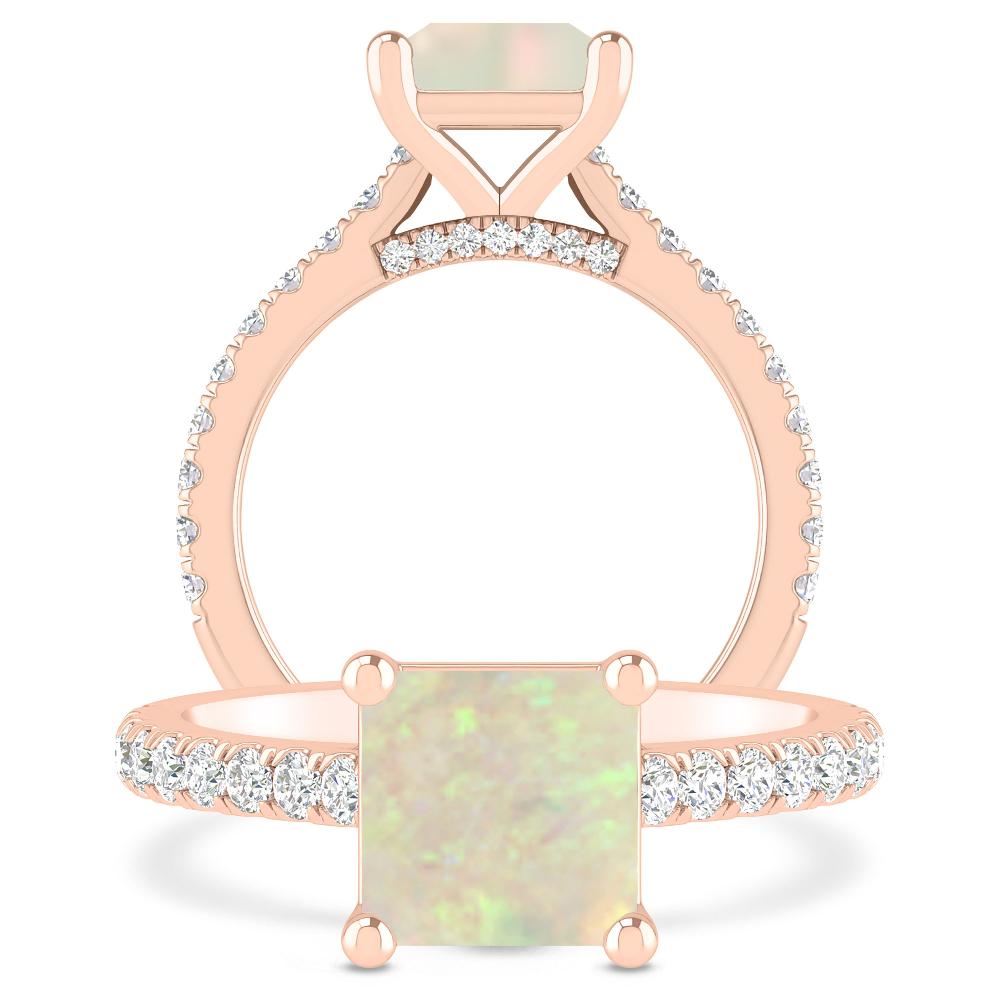 Rose Gold - Opal