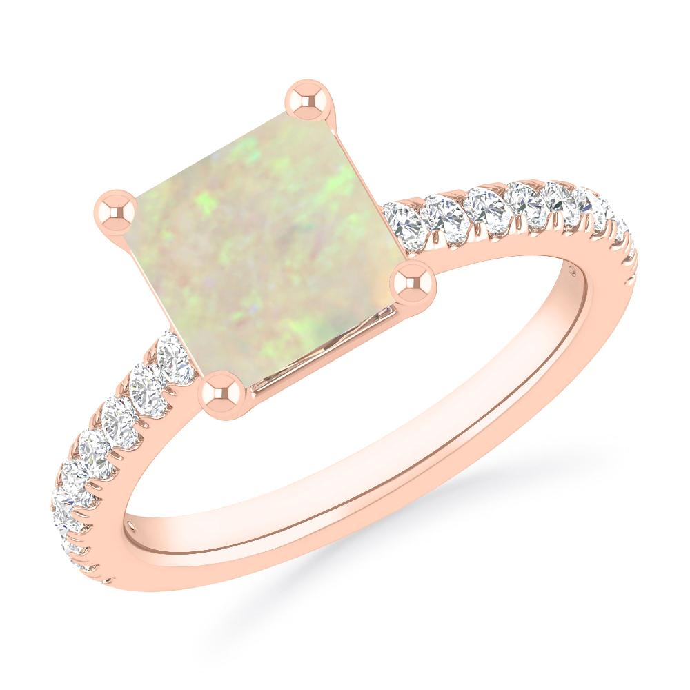 Rose Gold - Opal