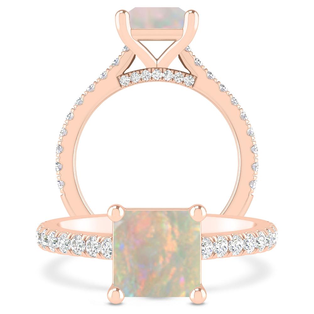 Rose Gold - Opal