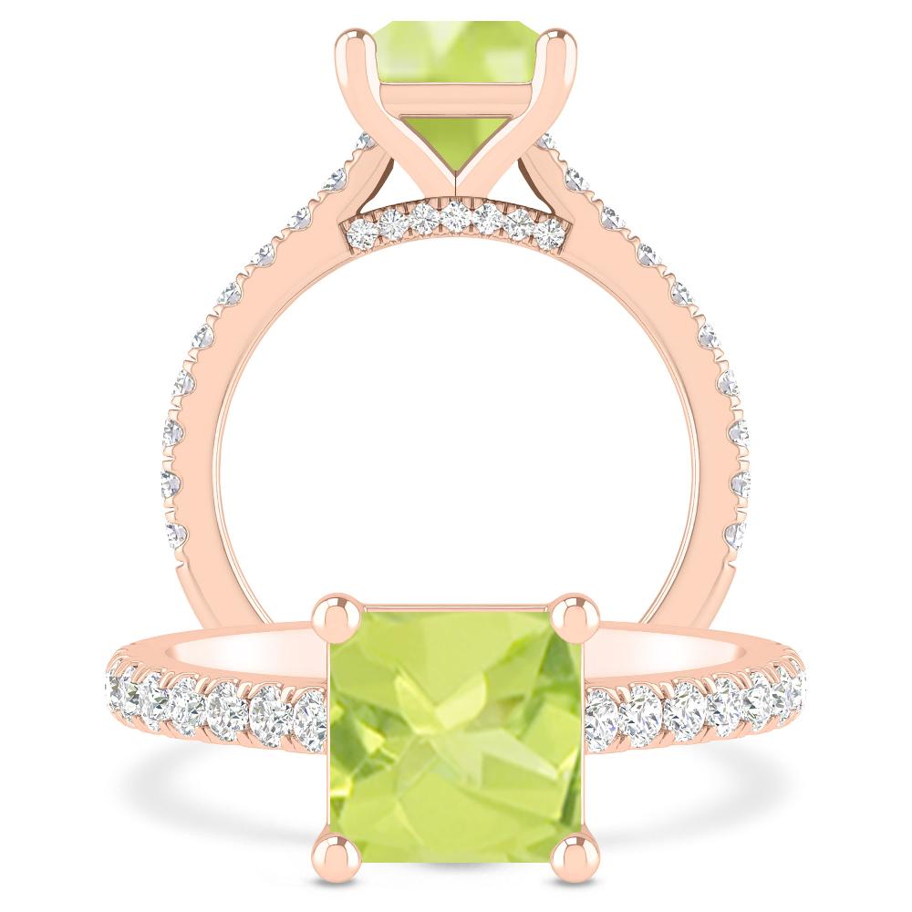 Rose Gold - Peridot