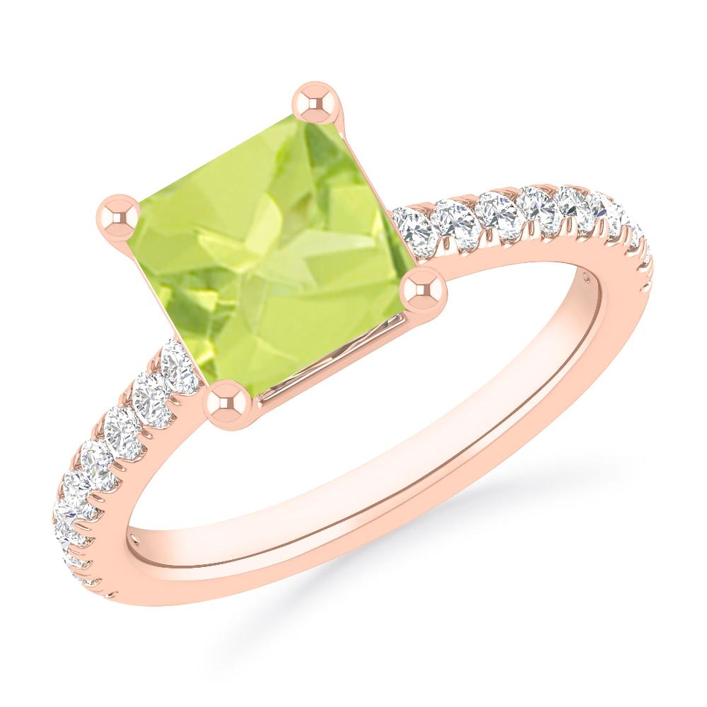 Rose Gold - Peridot