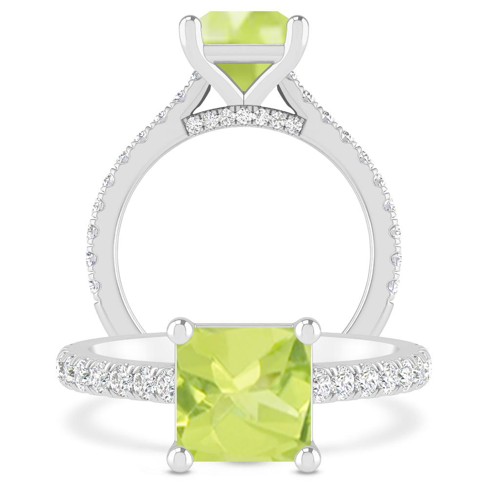 White Gold - Peridot