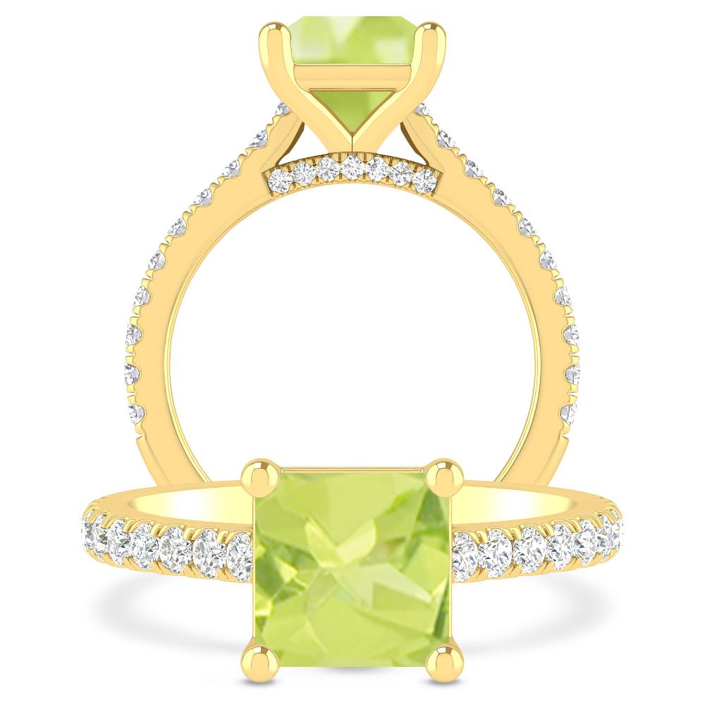 Yellow Gold - Peridot