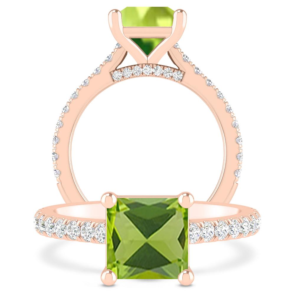 Rose Gold - Peridot