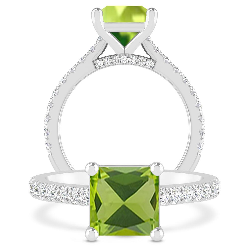 White Gold - Peridot