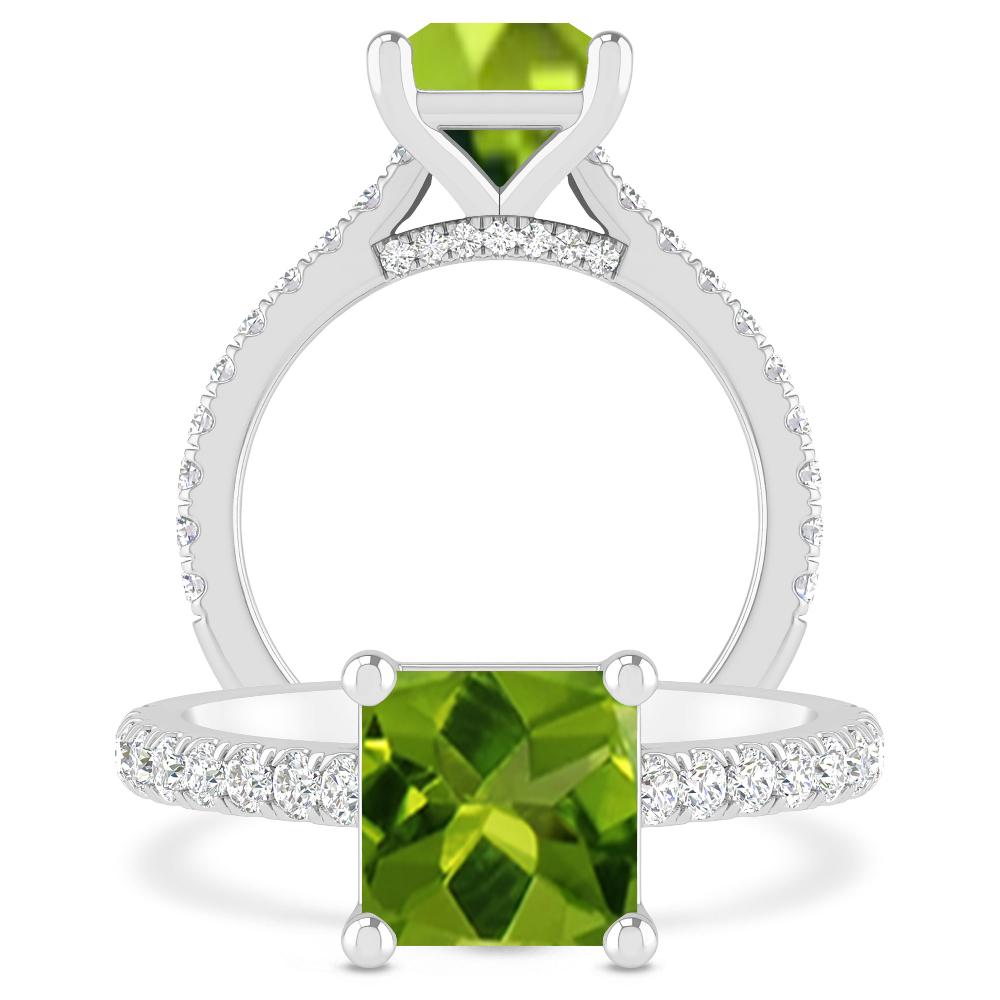 White Gold - Peridot