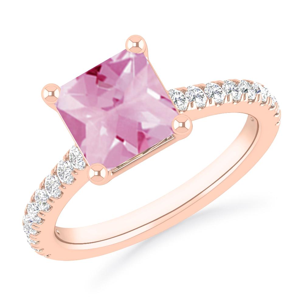 Rose Gold - Pink Tourmaline