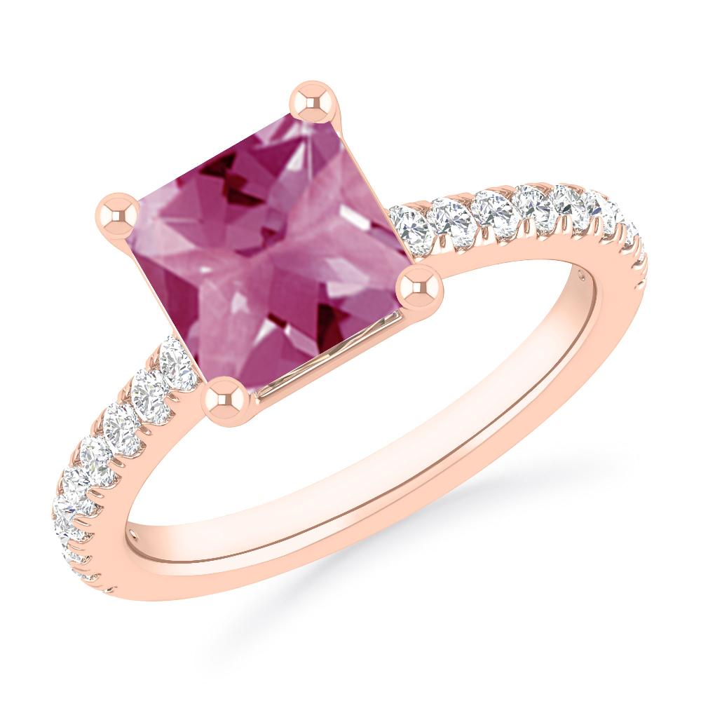 Rose Gold - Pink Tourmaline