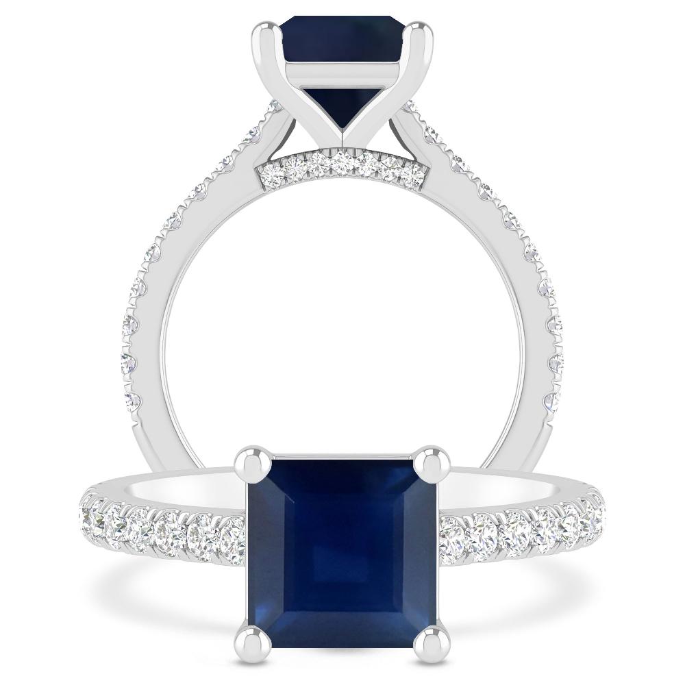 White Gold - Sapphire