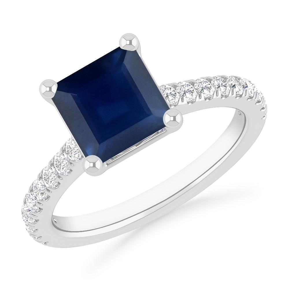 White Gold - Sapphire