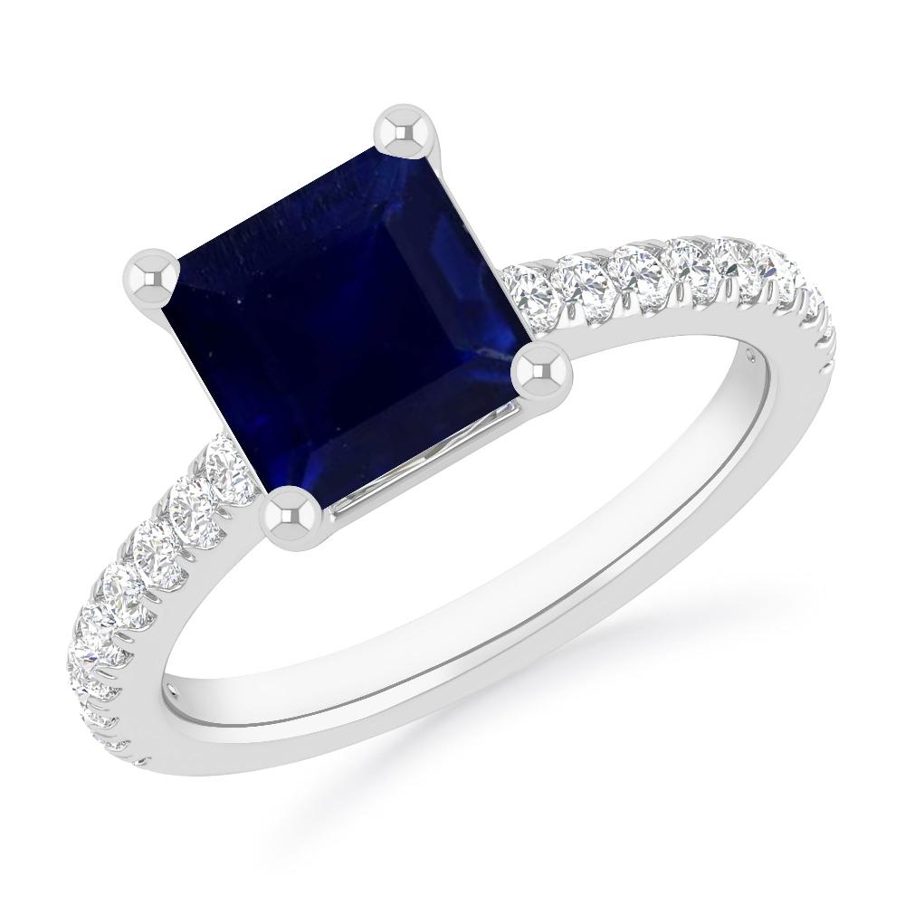 White Gold - Sapphire