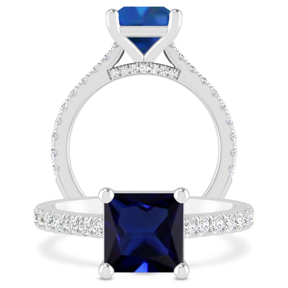 White Gold - Sapphire