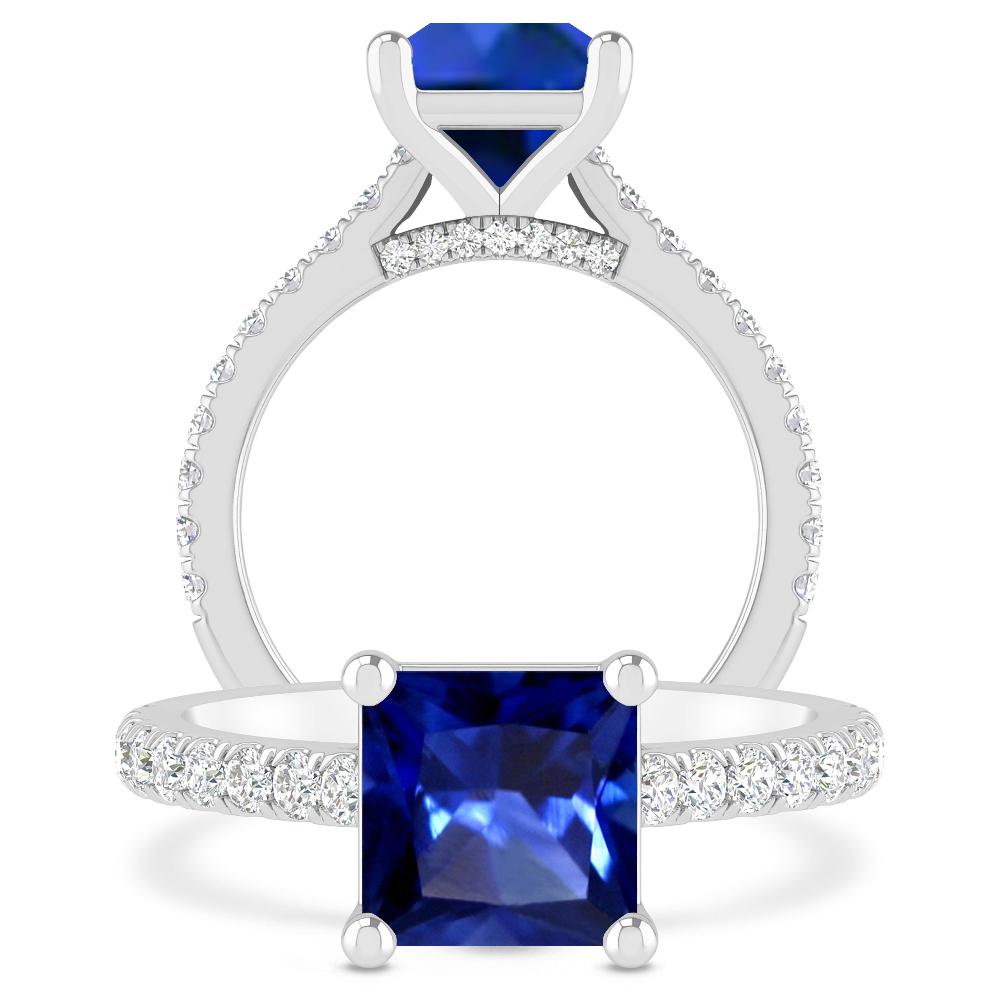 White Gold - Sapphire