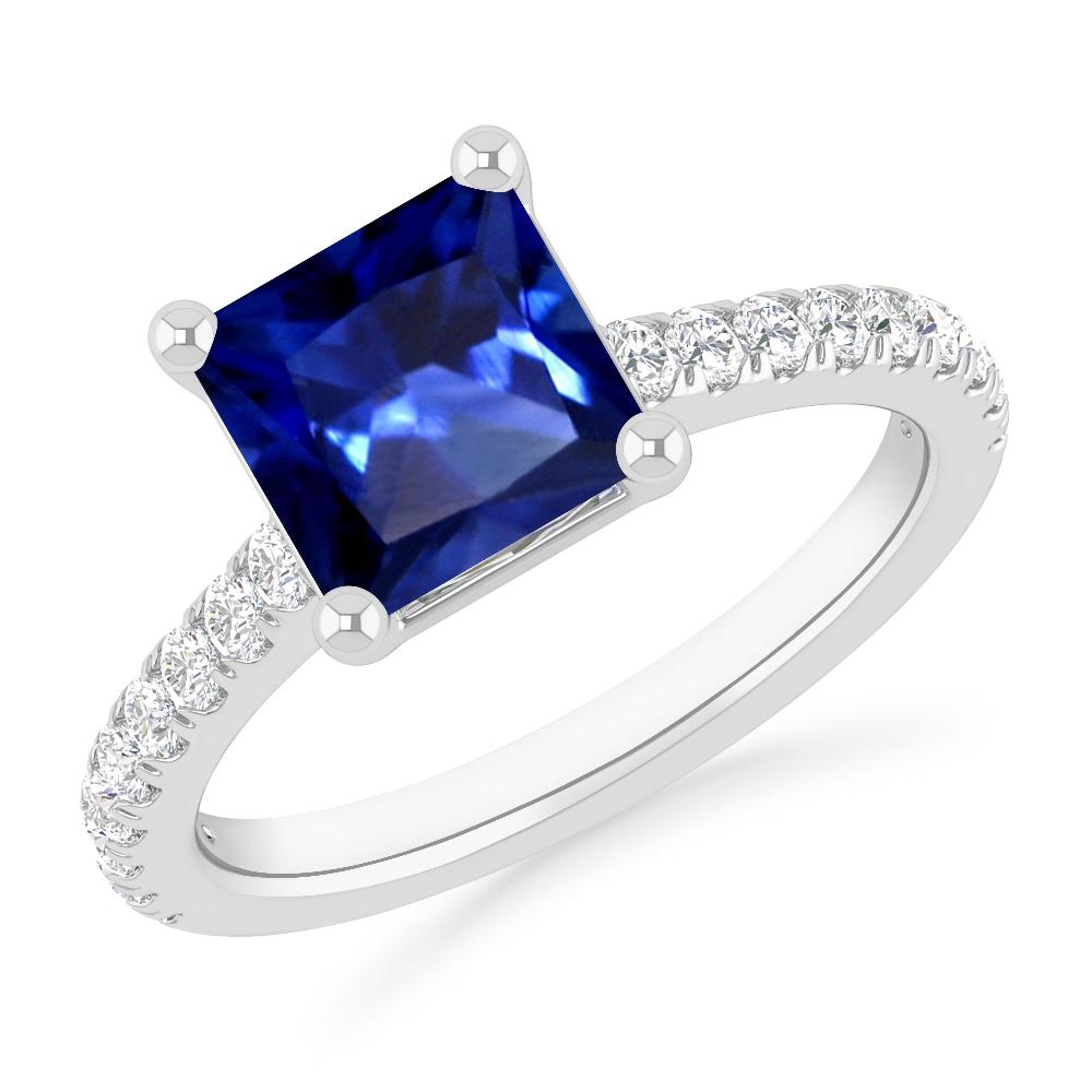 White Gold - Sapphire