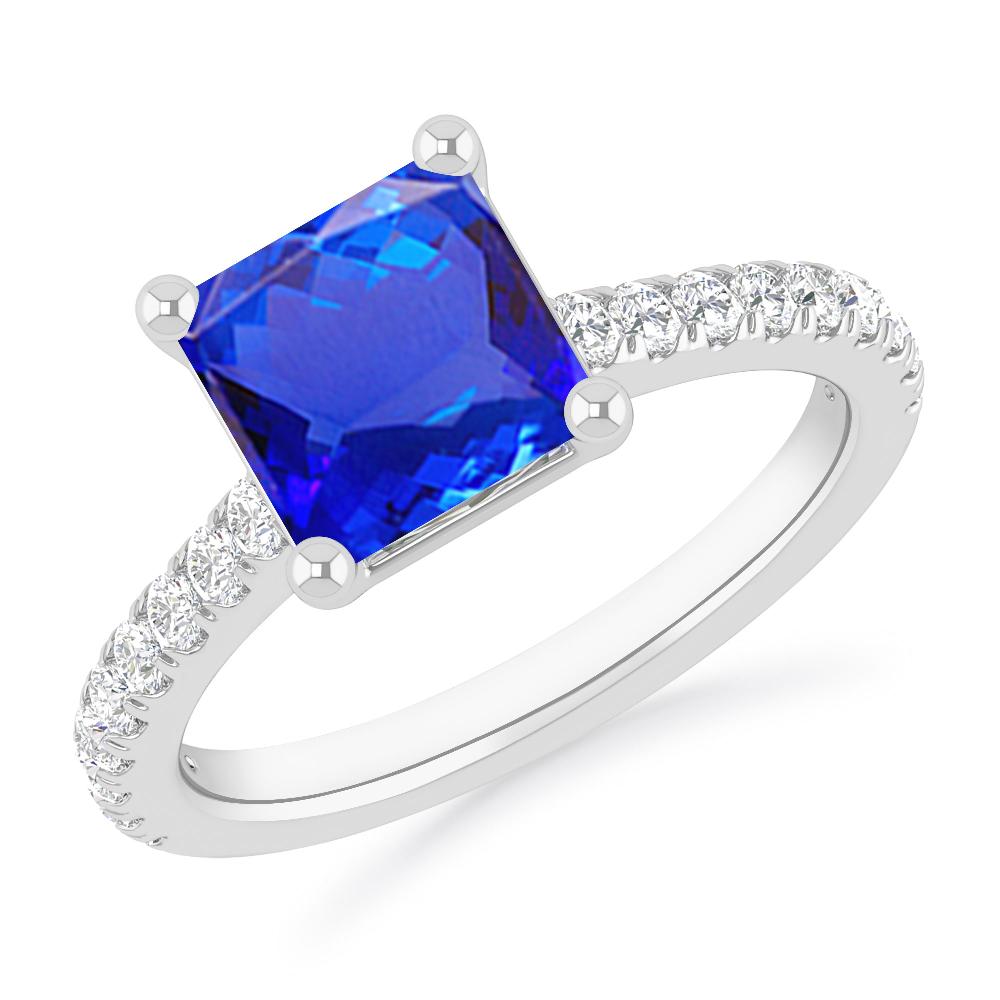 White Gold - Tanzanite