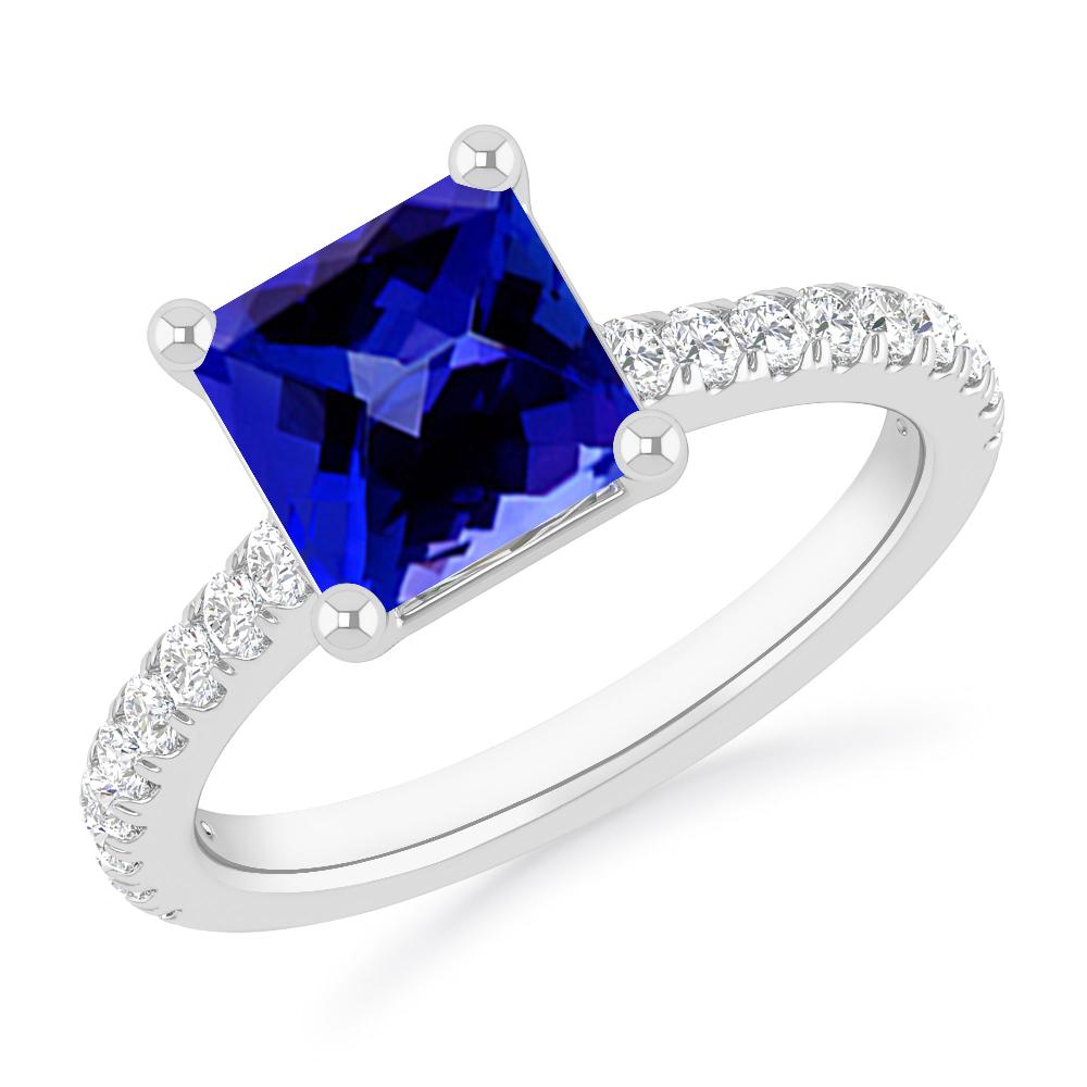 White Gold - Tanzanite