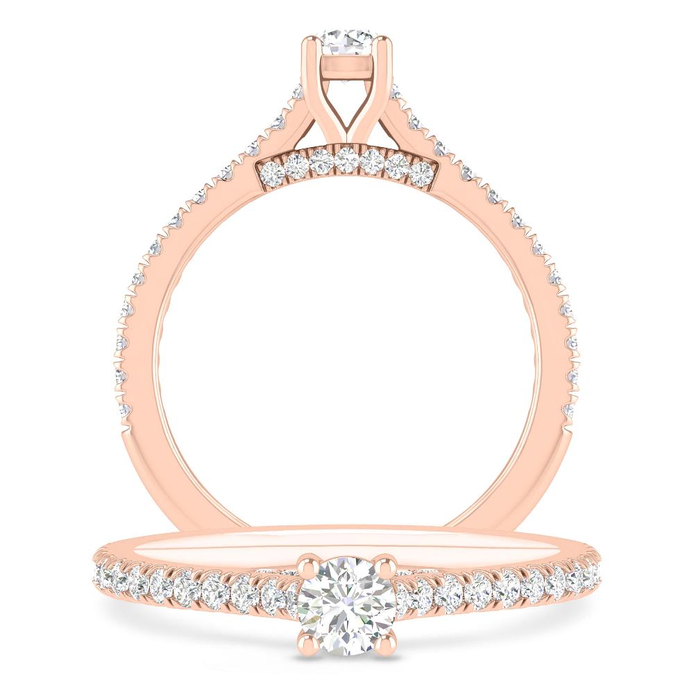 Rose Gold - Diamond