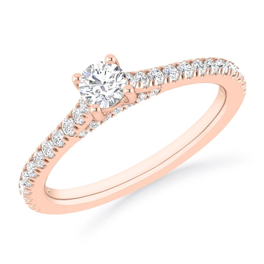 Rose Gold - Diamond