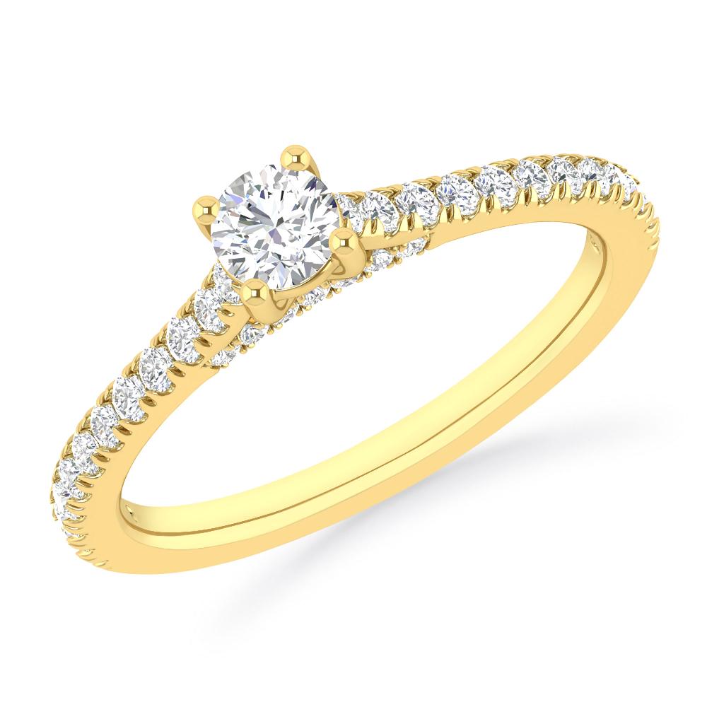 Yellow Gold - Diamond