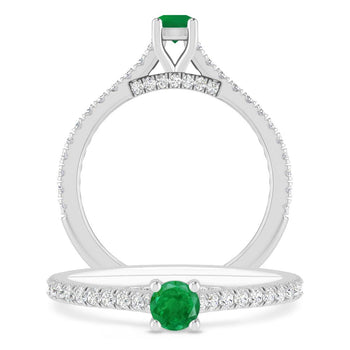 White Gold - Emerald