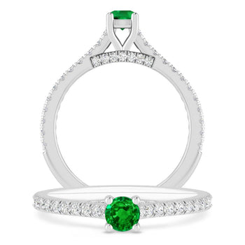 White Gold - Emerald