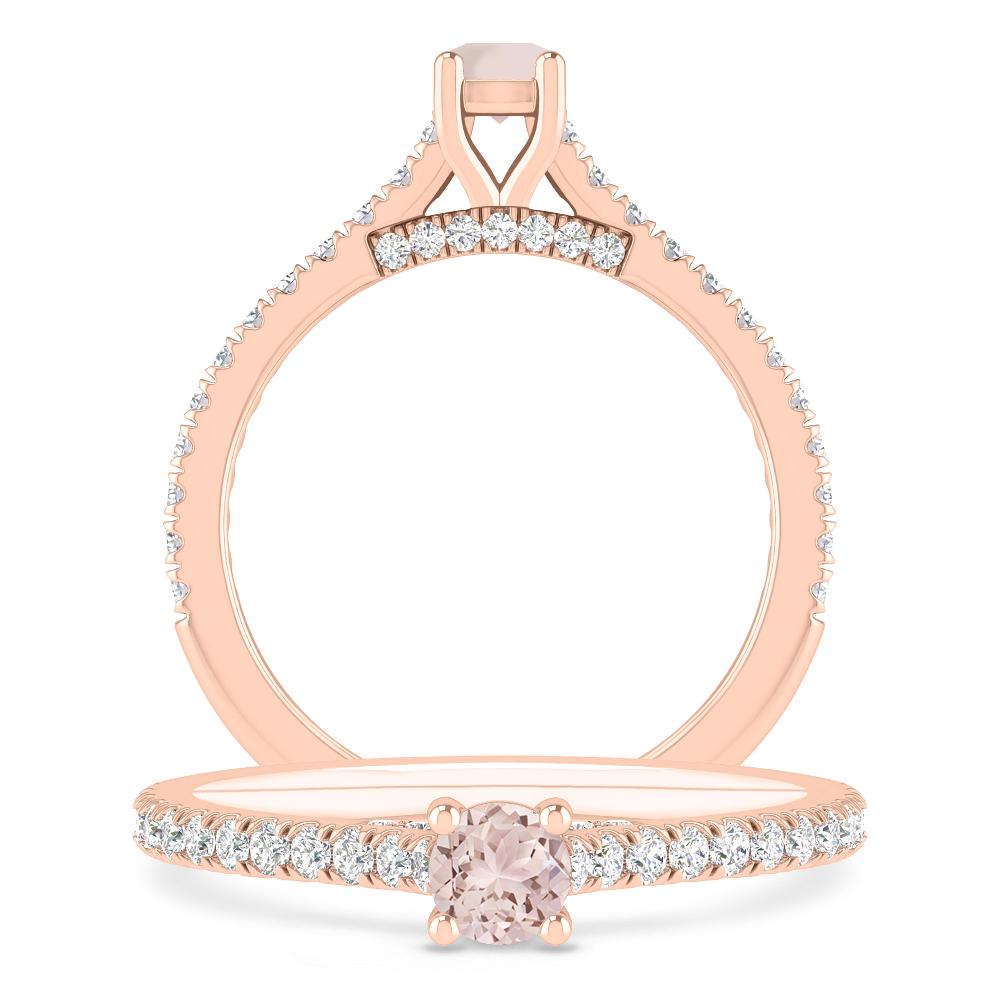 Rose Gold - Morganite