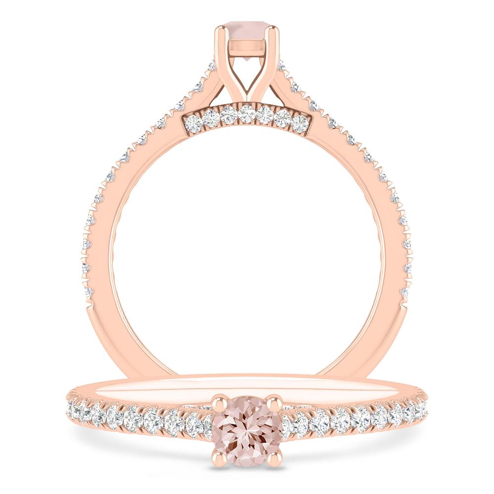 Rose Gold - Morganite