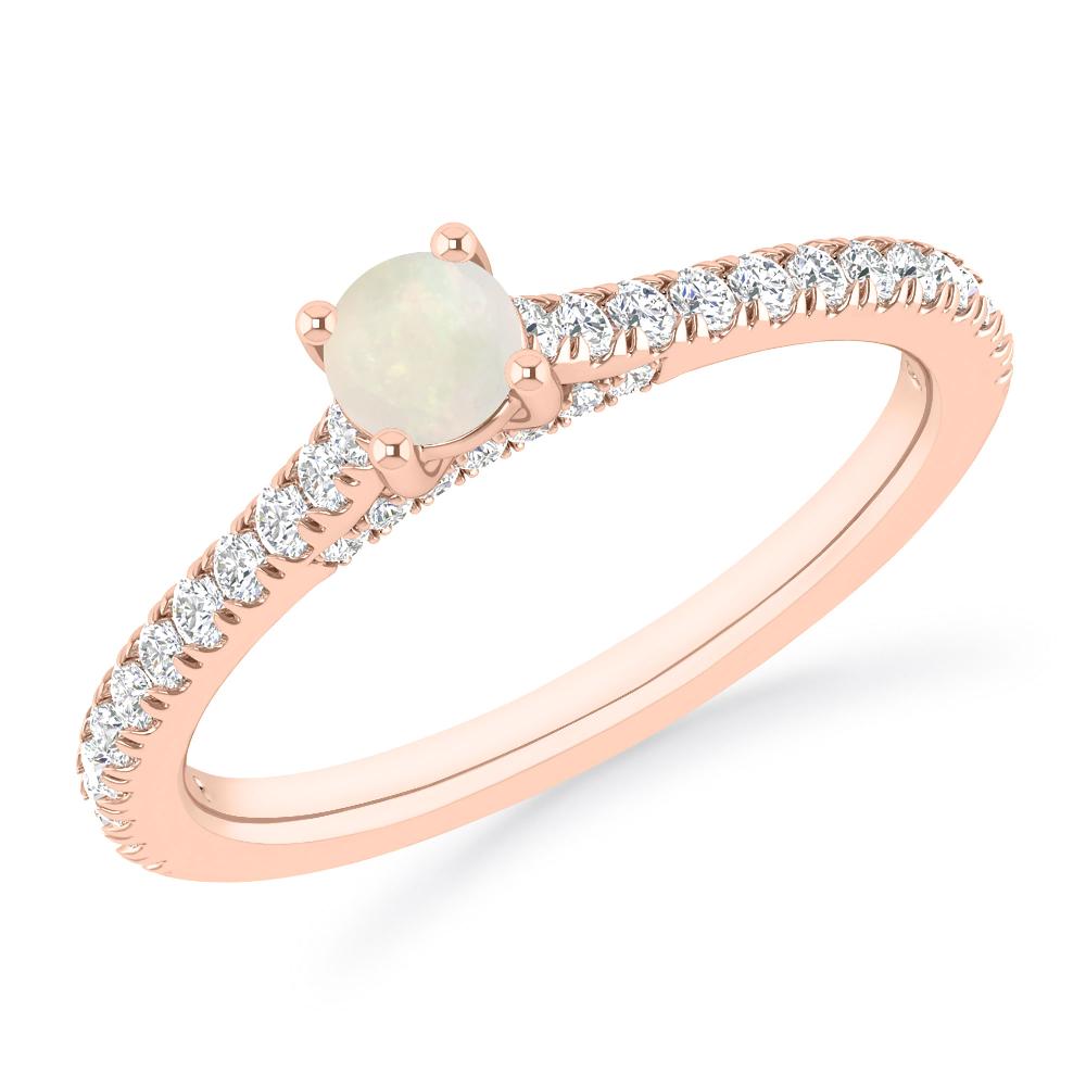 Rose Gold - Opal