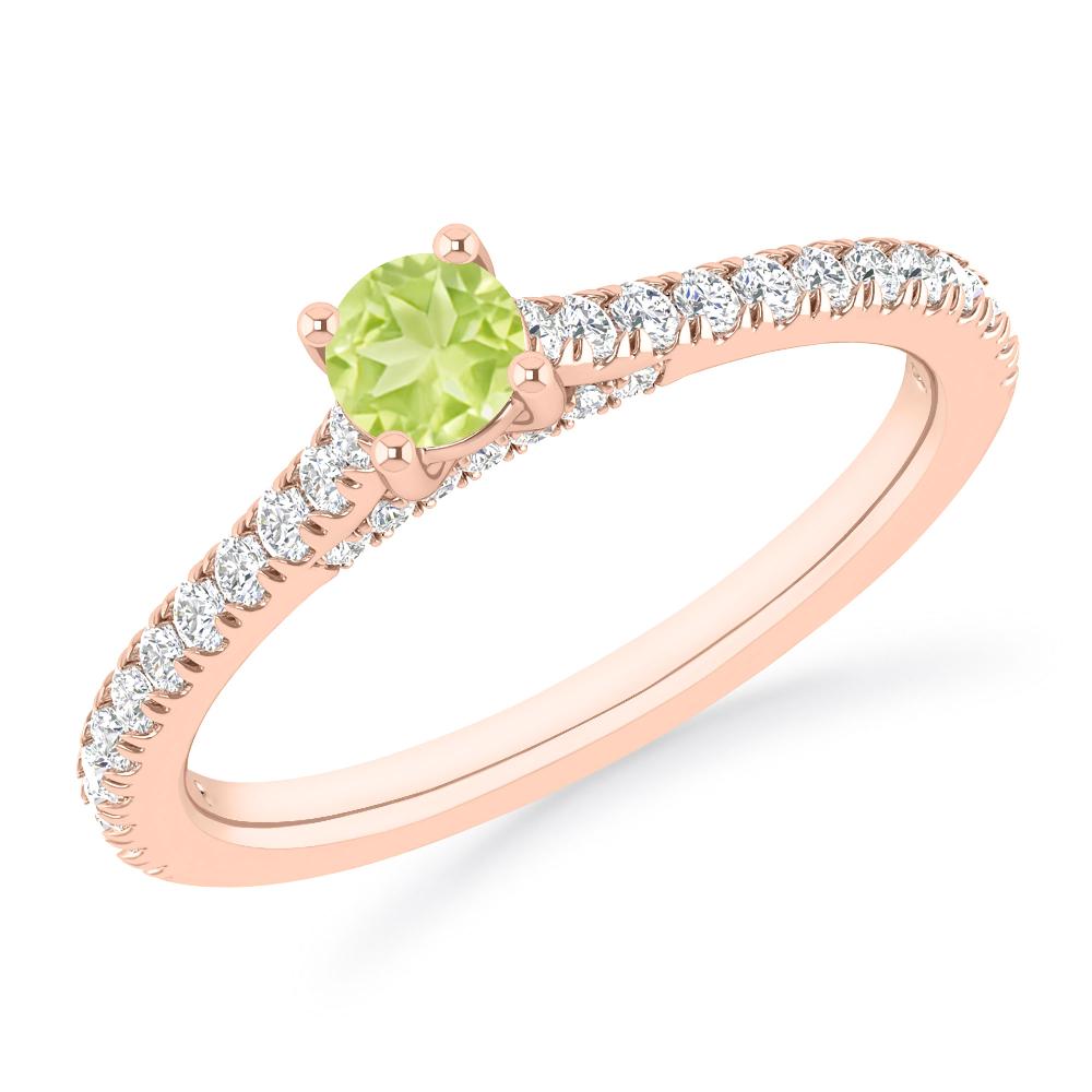 Rose Gold - Peridot