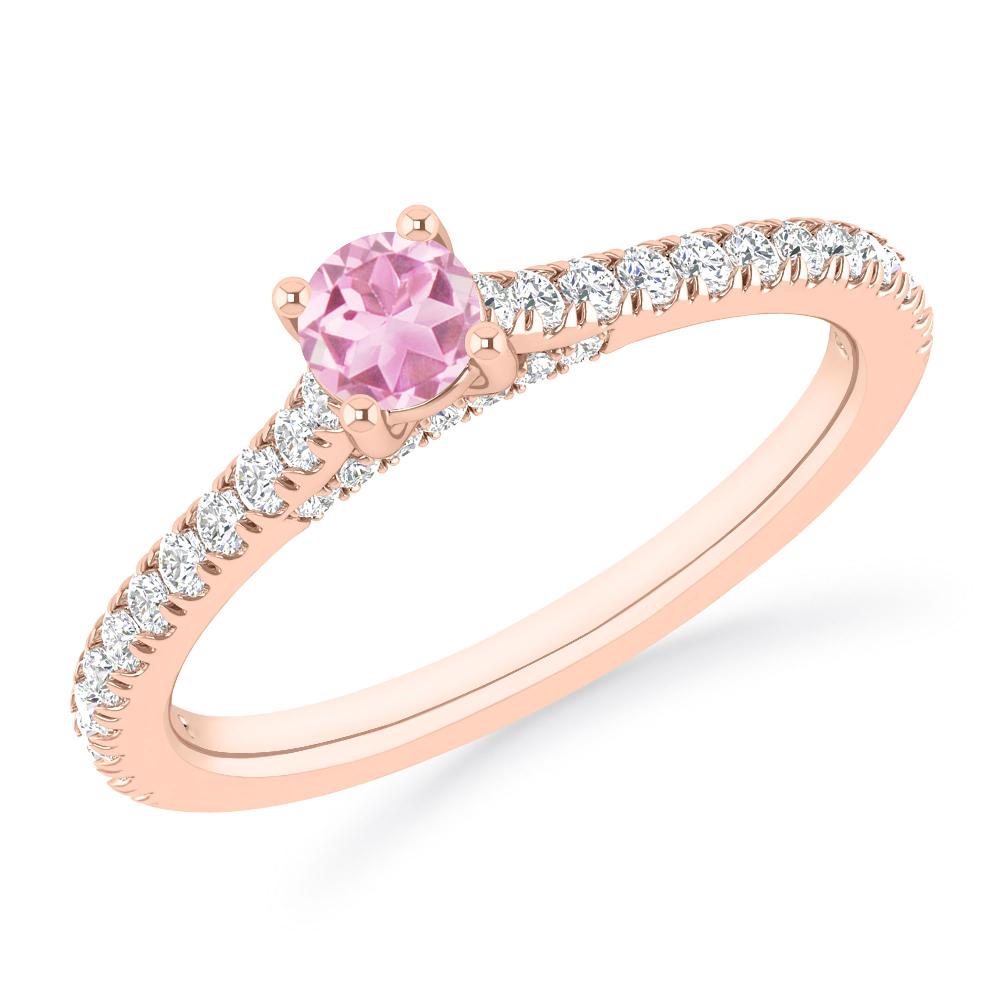 Rose Gold - Pink Tourmaline